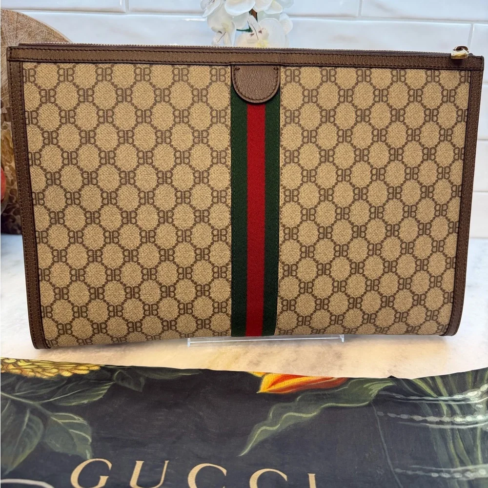 SoldGucci x Balenciaga Laptop Pouch. The Hacker Project. - Picture 4 of 4